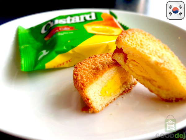 Gâteau à la crème custard