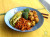 Nouilles sautées & boulettes de poulet