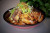 Nouilles sautées au tonkatsu et bœuf fromage